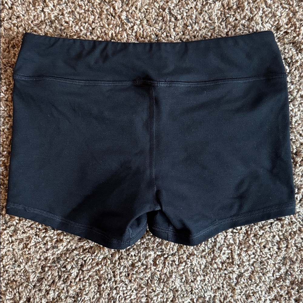 Fleo Women's Athletic Black Shorts - Picture 2 of 3